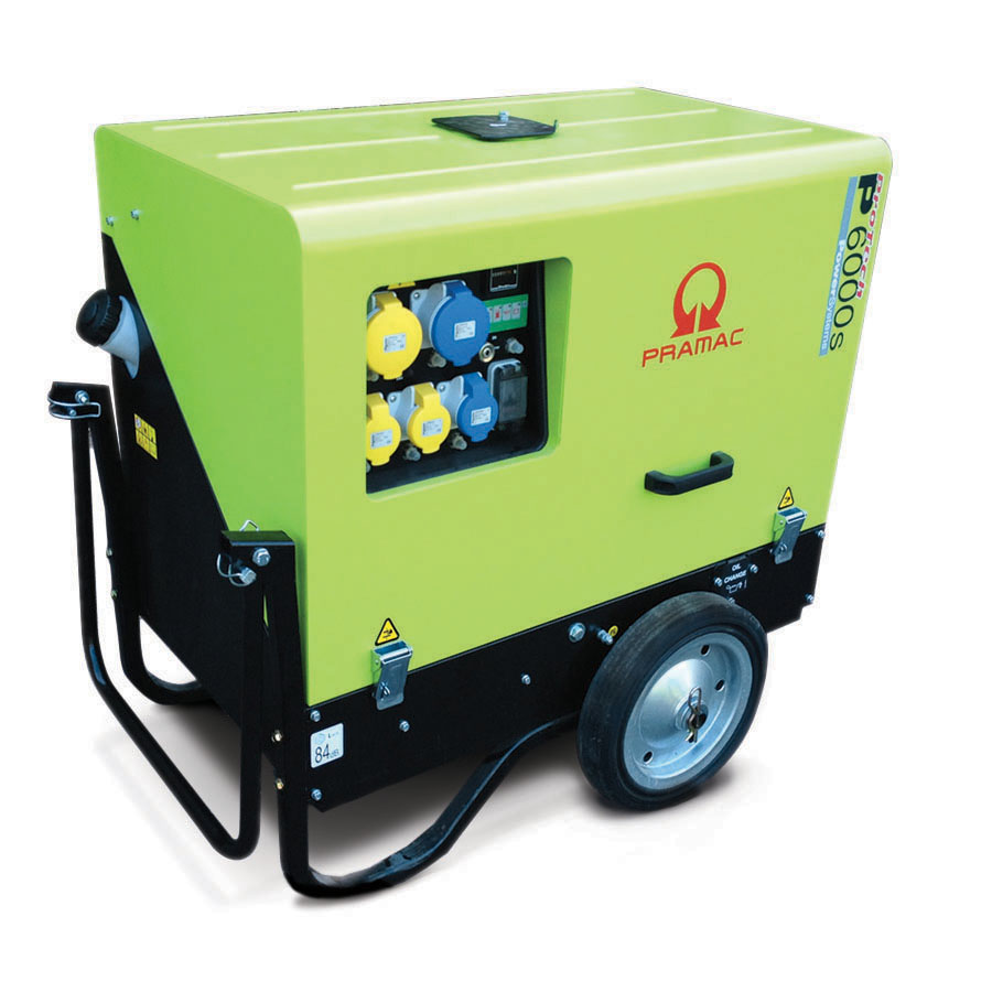 6 kVA Pramac (P6000S) Generator GS6PORT Powerline