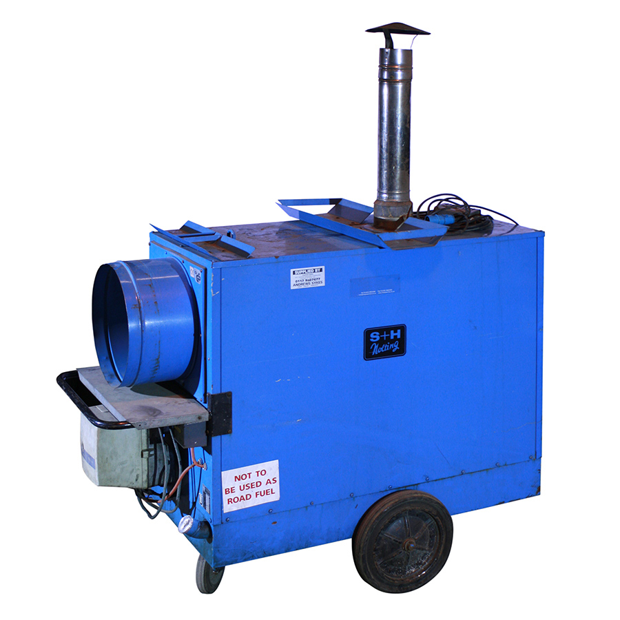 55 kW Indirect Oilfired Heater Powerline Event Heater Hire